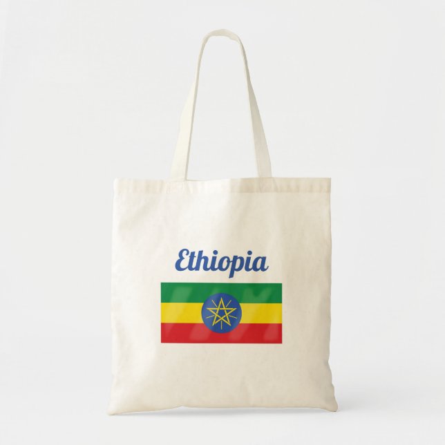 Ethiopia Flag  Tote Bag (Front)