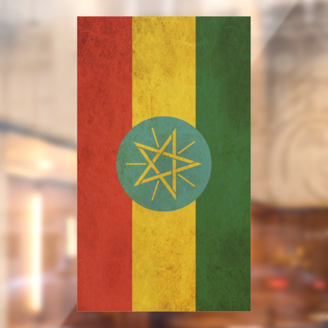 Ethiopia Flag Vintage Design (Sheet 2)