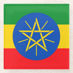 Ethiopia Glass Coaster