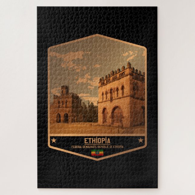 Ethiopia Jigsaw Puzzle (Vertical)