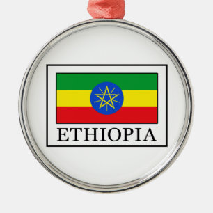 Ethiopia Metal Tree Decoration