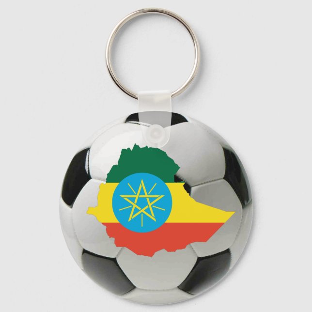 Ethiopia national team key ring (Front)