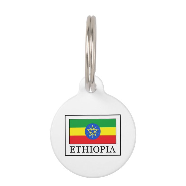Ethiopia Pet Tag (Front)