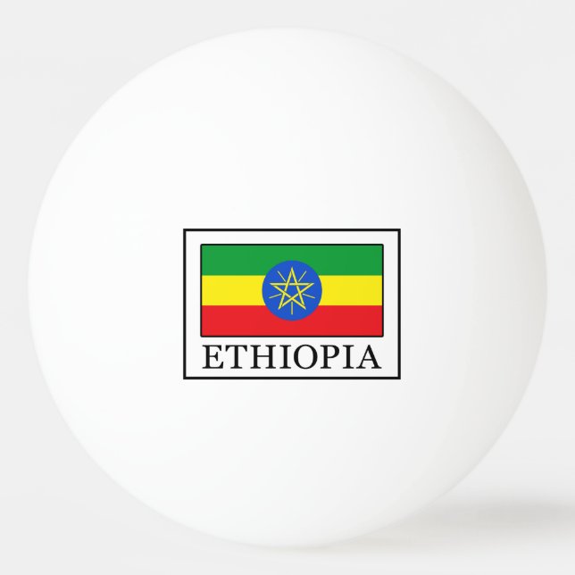 Ethiopia Ping Pong Ball (Front)