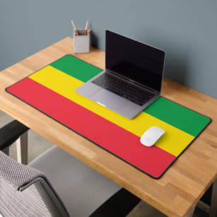 Ethiopia Rasta Flag Desk Mat