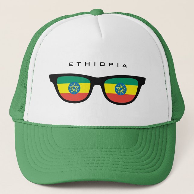 Ethiopia Shades custom hats (Front)