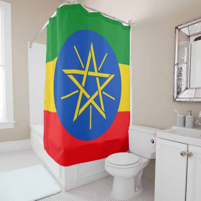 Ethiopia Shower Curtain (In Situ)
