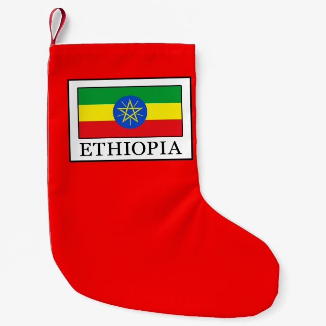 Ethiopia Small Christmas Stocking (Front)