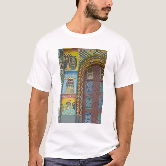 Ethiopia:  Tigray Region, Axum, Christ Church, T-Shirt (Front)