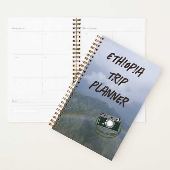 Ethiopia Travel Journal Starter Kit Trip Planner (Display)