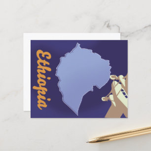 Ethiopia travel poster