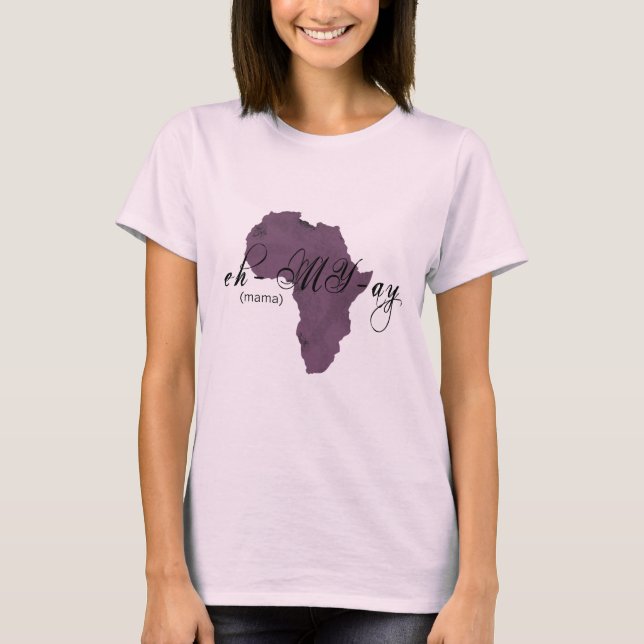 Ethiopian Amharic "Mama" Shirt (Front)