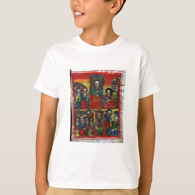 Ethiopian Church Painting - T-Shirt For Children (Front)
