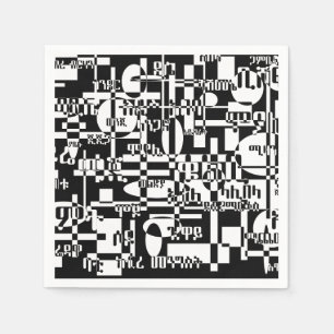 Ethiopian Cities Napkin