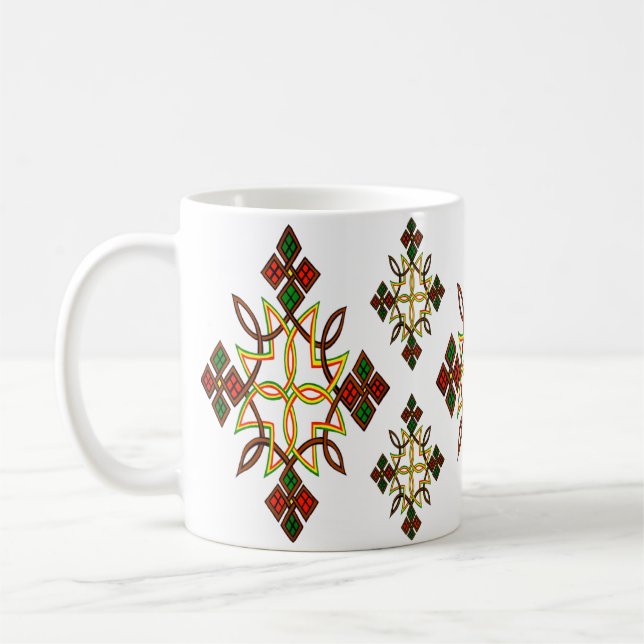 Ethiopian Cross Meskel Mug (Left)