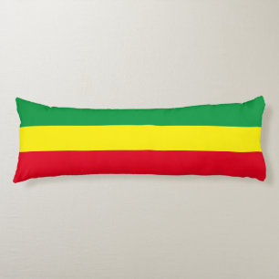 Ethiopian Flag Body Cushion