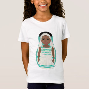 Ethiopian Girl Matryoshka Girls' T-Shirt