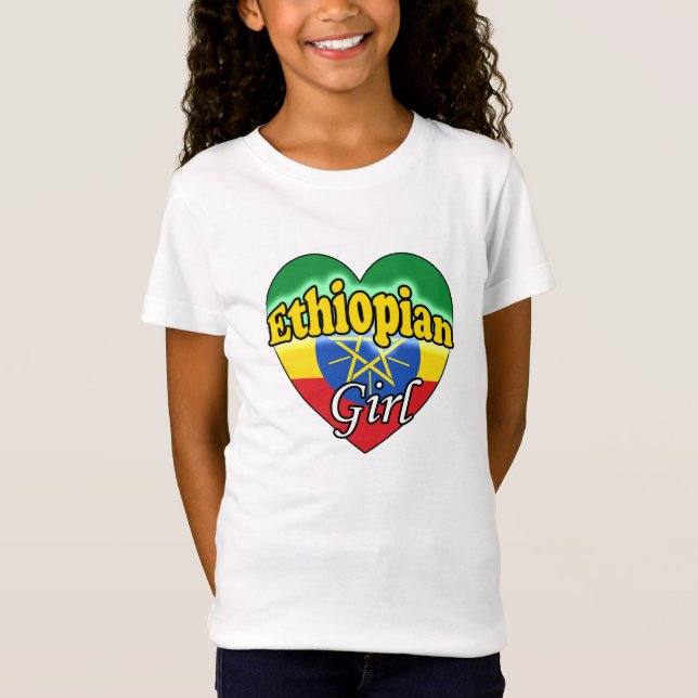 Ethiopian Girl T-Shirt (Front)