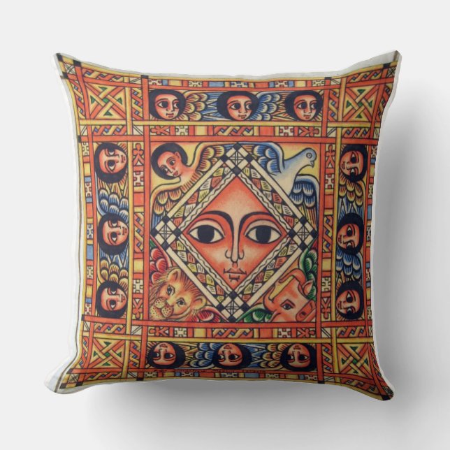 Ethiopian Icon Cushion (Front)