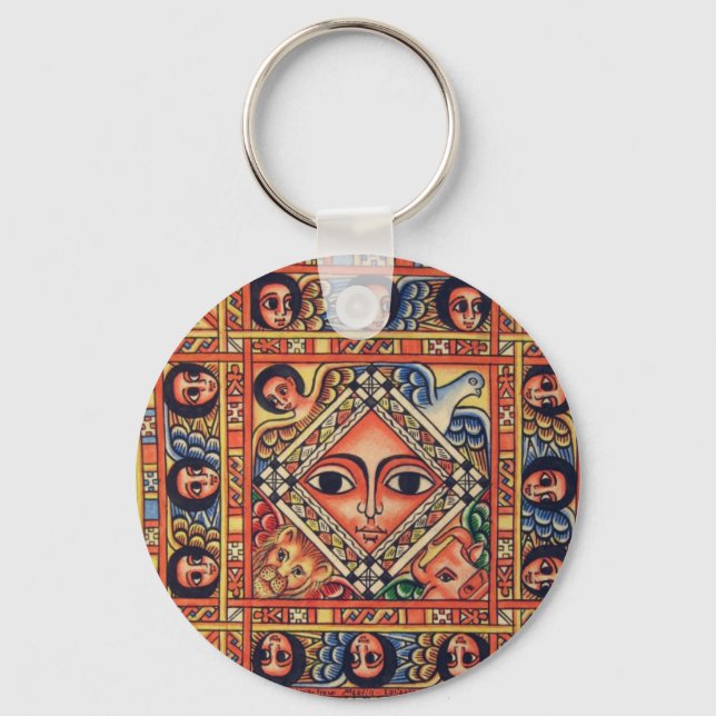 Ethiopian  icon key ring (Front)