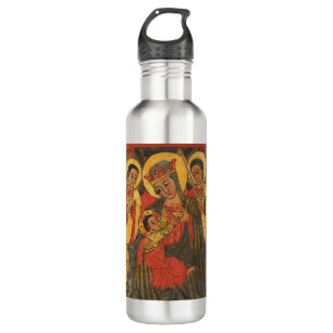 Ethiopian l Orthodox l Theotokos l Disciples, 710 Ml Water Bottle