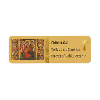 Ethiopian l Orthodox l Theotokos l Personalise,