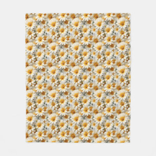 Ethiopian New Year Enkutatash Adey Abeba Pattern Fleece Blanket