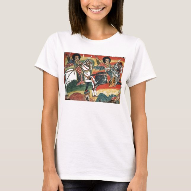 Ethiopian Orthodox Tewahedo Church Painting - T's T-Shirt (Front)