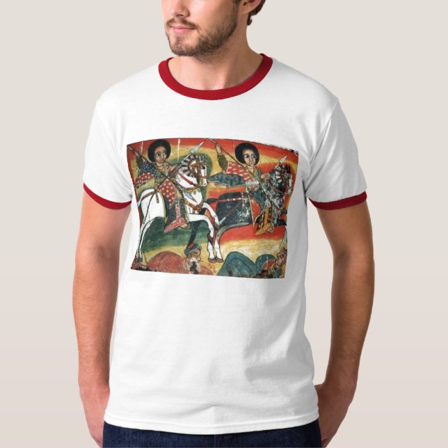 Ethiopian Orthodox Tewahedo Church Painting - T's T-Shirt (Front)