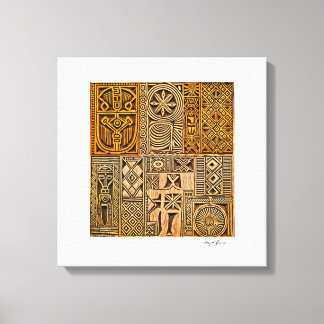 Ethiopian Talisman Art Canvas Print