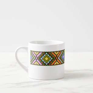 Ethiopian Traditional Pattern Espresso Cup