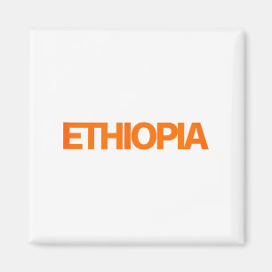 Ethiopian White T-shirt.png Magnet