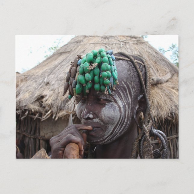 Ethiopian Woman 2 Postcard (Front)