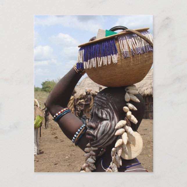 Ethiopian Woman 6 Postcard (Front)