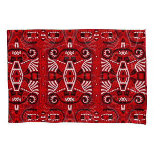 Ethnic Abstract Vintage Boho Tile Pillowcase