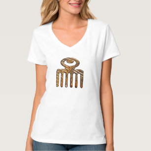 Ethnic Adinkra Symbols Duafe T-Shirt