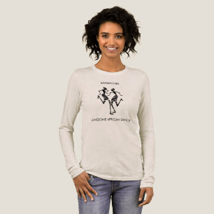 Ethnic, African Art, Awesome African Dance Tri-Blend Shirt