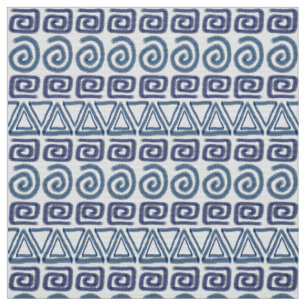 ethnic african hand-drawn pattern fabric