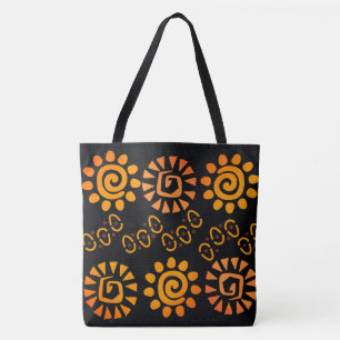 Ethnic African Ornamen Tote Bag