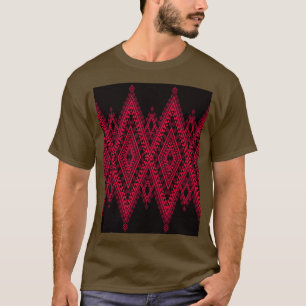 Ethnic African Pattern Graphic T-Shirt