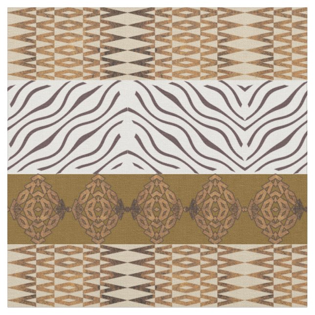 ethnic african seamless pattern fabric (Close Up)