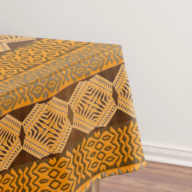 ethnic african striped tribal pattern. tablecloth (In Situ)