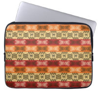 ethnic african stripes  pattern with simbols.