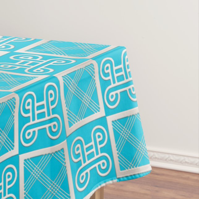 Ethnic African Symbols Adinkra Tablecloth (In Situ)