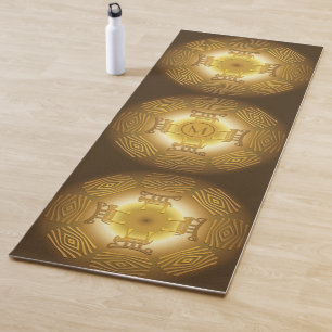 Ethnic African Tribal design Yoga Mat