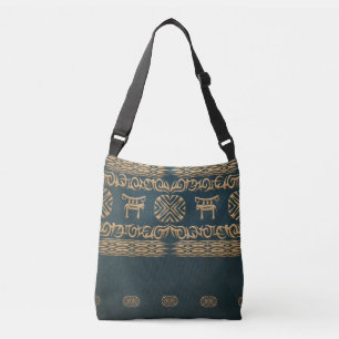 ethnic african tribal pattern crossbody bag