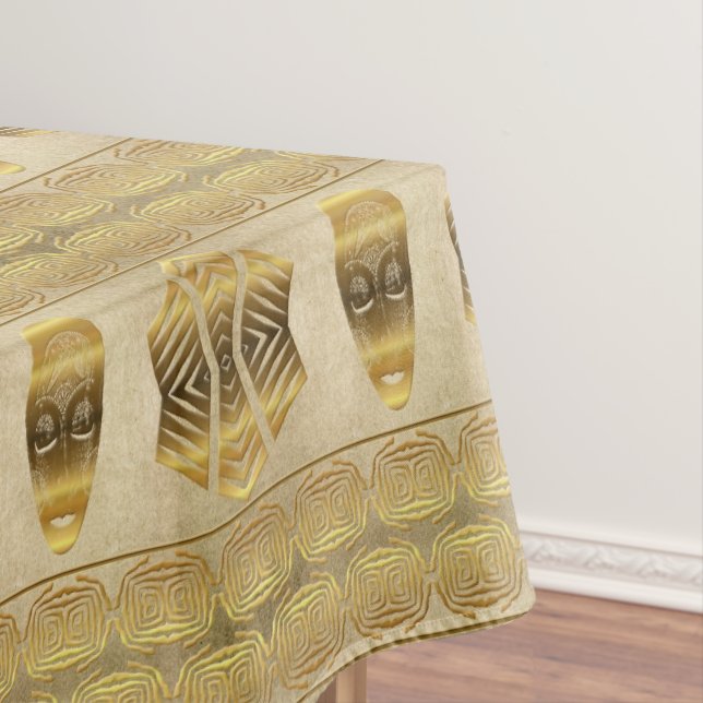ethnic african tribal pattern tablecloth (In Situ)