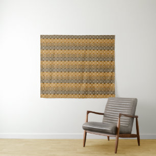 ethnic african tribal pattern tapestry