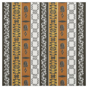 Ethnic African Tribal Stripes Fabric