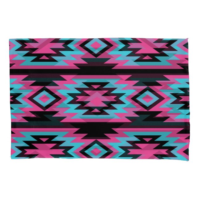 Ethnic American Indian: Aztec Motifs. Pillowcase (Front)